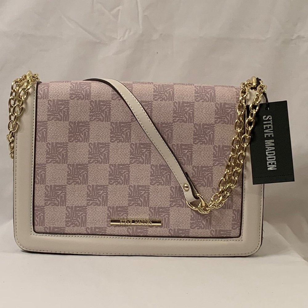 Steve Madden - Breah L shoulder bag in cream color. NWT
